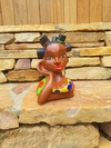 Boneca Namoradeira Tererê 20 cm Pele Pintada