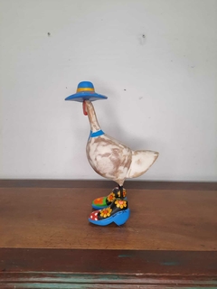 Galinha de Chapéu 30 cm Azul Claro - loja online