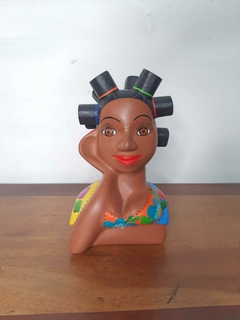Boneca Namoradeira Cabelo Tererê 20 cm em Madeira - loja online