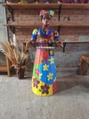 Boneca Fruteira 1,50m Com Cesta Na Mão