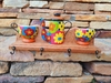 Mini Prateleira Porta Canecas Bule