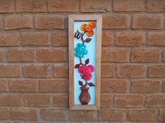 Quadro galhos de flores G