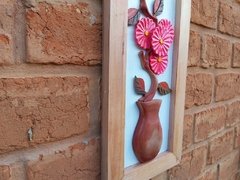 Quadro galhos de flores G na internet