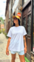 T-shirt Branca na internet