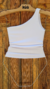 Blusa ombro só branca - comprar online