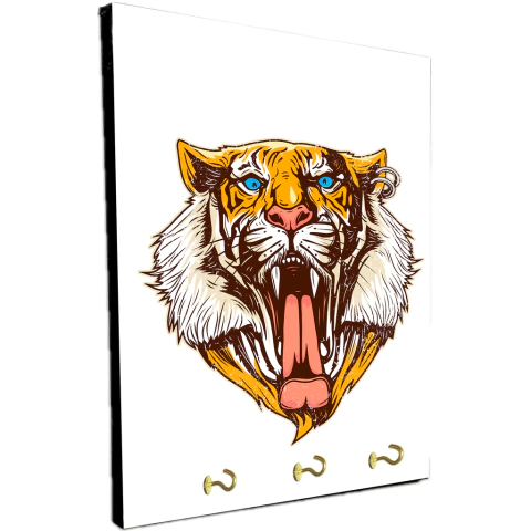 Portallaves de pared Tigres 108