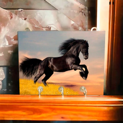 Portallaves de pared Caballos 11 - comprar online