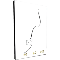 Portallaves de pared Gatos 117