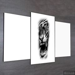 Tríptico escalonado Tigres 1 - comprar online