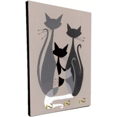 Portallaves de pared Gatos 125