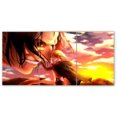 Tríptico simple Ataque a los titanes 13