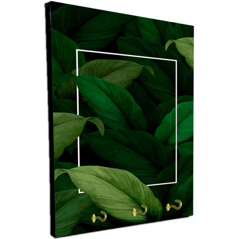 Portallaves de pared Hojas 136