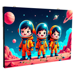 Portallaves Astronautas y Universo 138 - comprar online