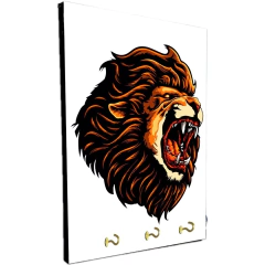 Portallaves de pared Leones 148