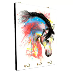 Portallaves de pared Caballos 15