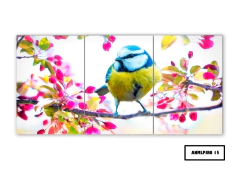 Tríptico simple Pájaros 15 - comprar online