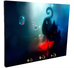 Portallaves de pared Gatos 153