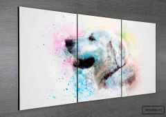 Tríptico simple Perros 157 en internet