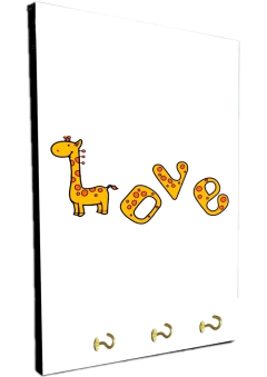 Portallaves de pared Jirafas 16 - comprar online