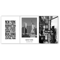 Tríptico simple Nórdico Varios 17