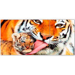 Tríptico simple Tigres 17