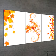 Tríptico simple Hojas 17 - comprar online