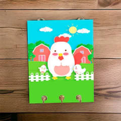 Portallaves Animalitos 172 - MetaXroma