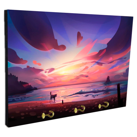 Portallaves de pared Perros 176