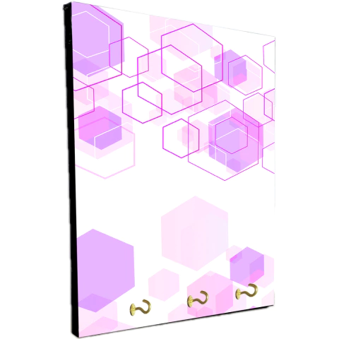 Portallaves de pared Figuras geométricas 187