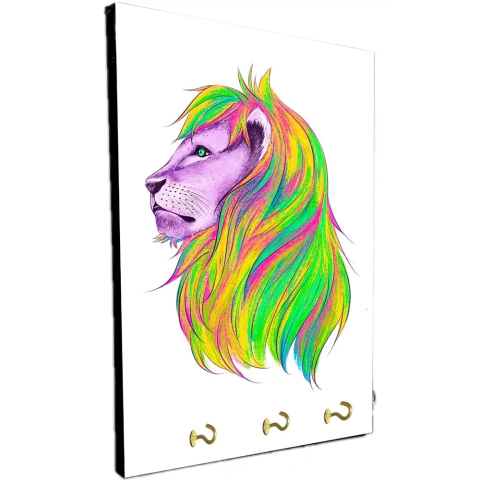 Portallaves de pared Leones 195