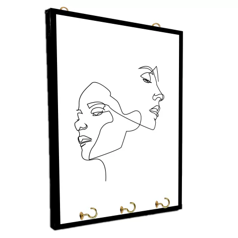 Portallaves de pared Lineart 195