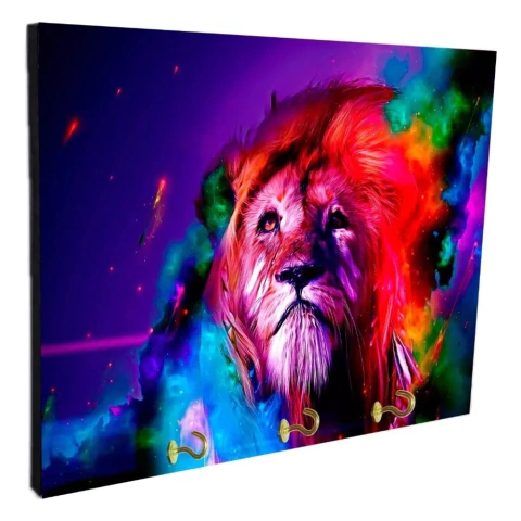 Portallaves de pared Leones 2