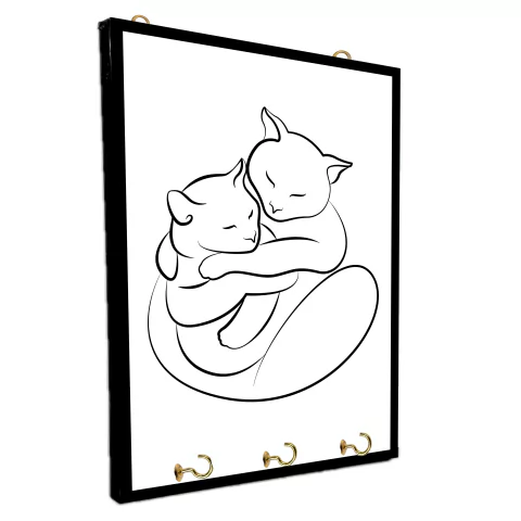 Portallaves de pared Lineart 200