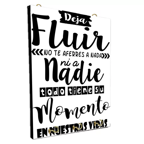 Portallaves de pared Frases y palabras Español 202