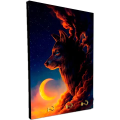 Portallaves de pared Lobos 21