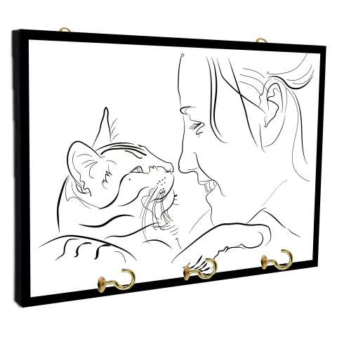 Portallaves de pared Lineart 222