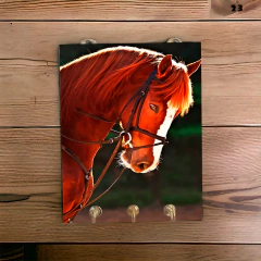 Portallaves de pared Caballos 23 - comprar online