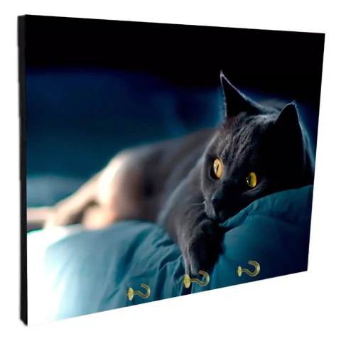 Portallaves de pared Gatos 24