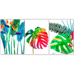 Tríptico simple Hojas 25