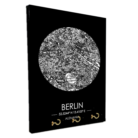 Portallaves de pared Berlín 2