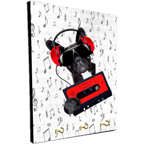 Portallaves de pared Perros 262