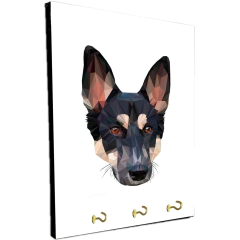 Portallaves de pared Perros 271