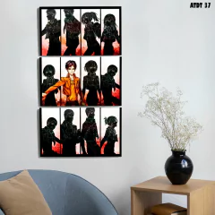 Tríptico simple Ataque a los titanes 3 - comprar online