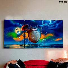 Tríptico simple Mi vecino Totoro 31 - comprar online
