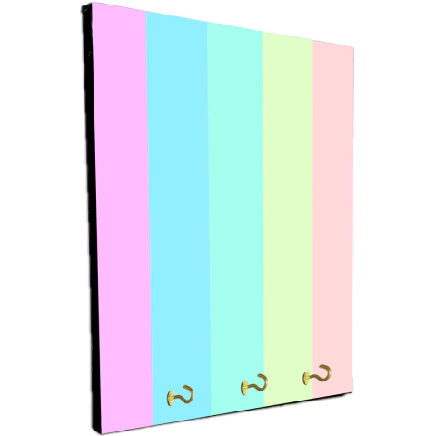 Portallaves de pared Figuras geométricas 315