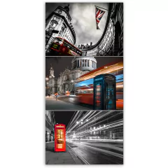 Tríptico simple Ciudades Varias 33