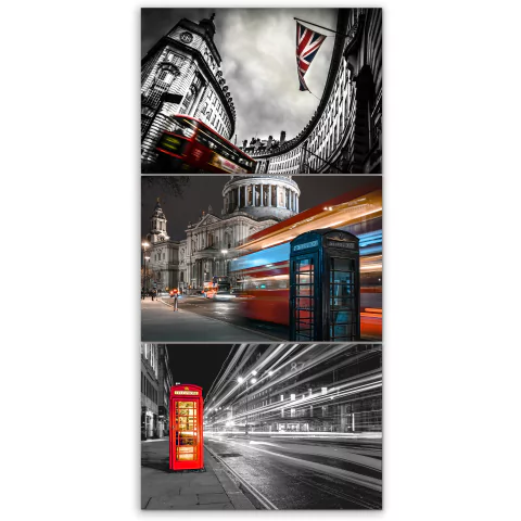 Tríptico simple Ciudades Varias 33