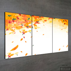 Tríptico simple Hojas 33 - comprar online