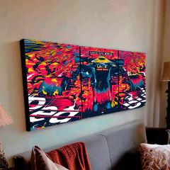 Tríptico simple Fórmula 1 33 - MetaXroma