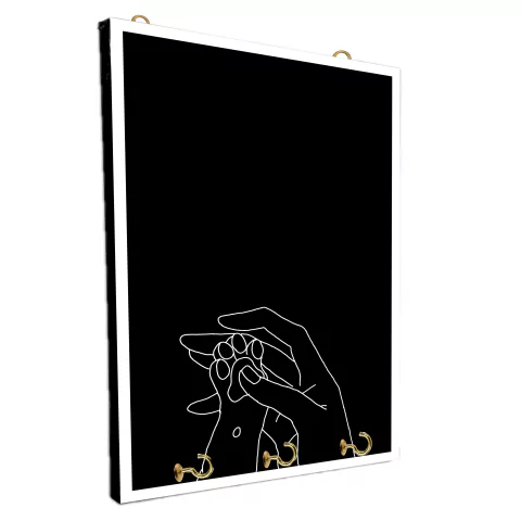 Portallaves de pared Lineart 337